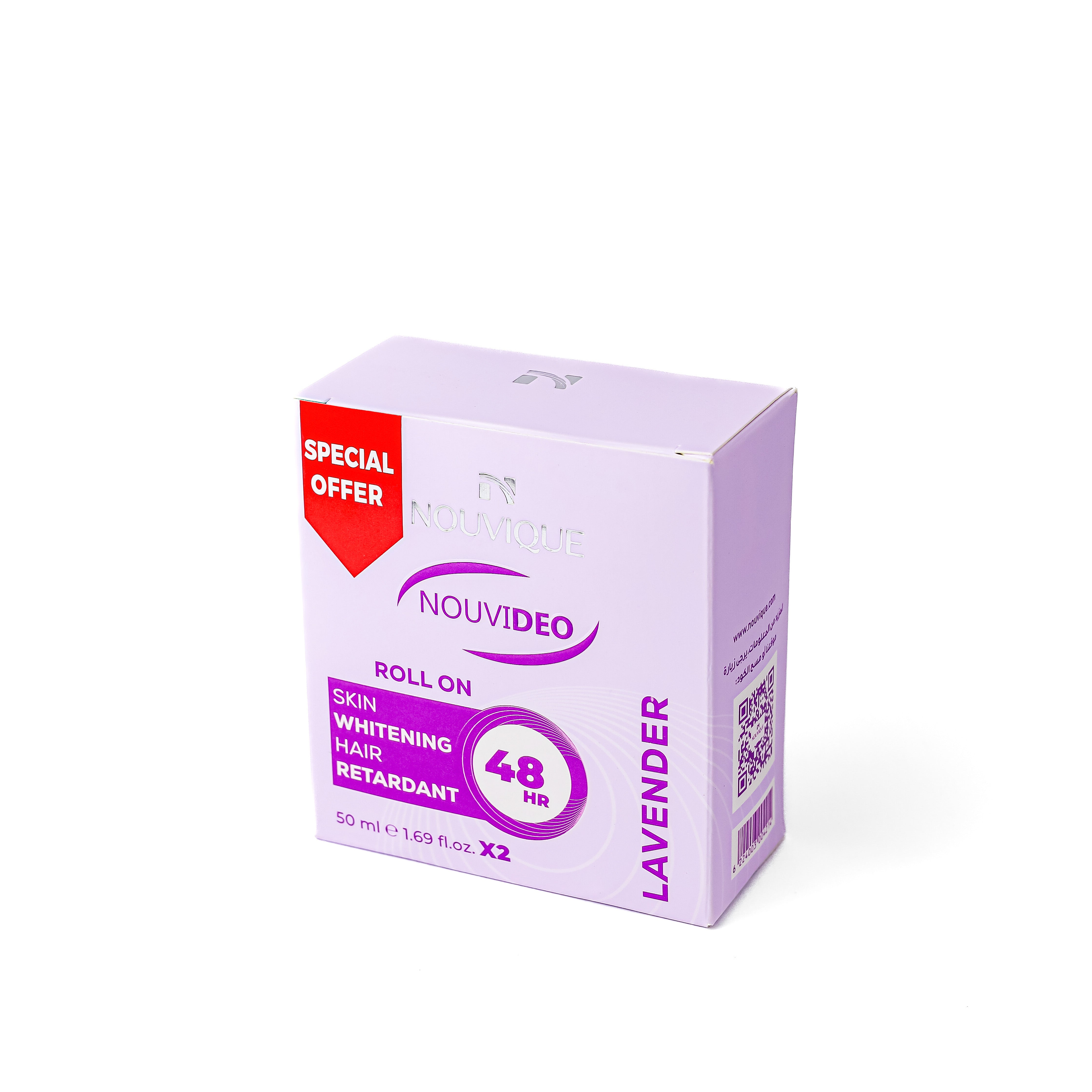 Nouvique Nouvideo Roll On LAVENDER 50mlX2
