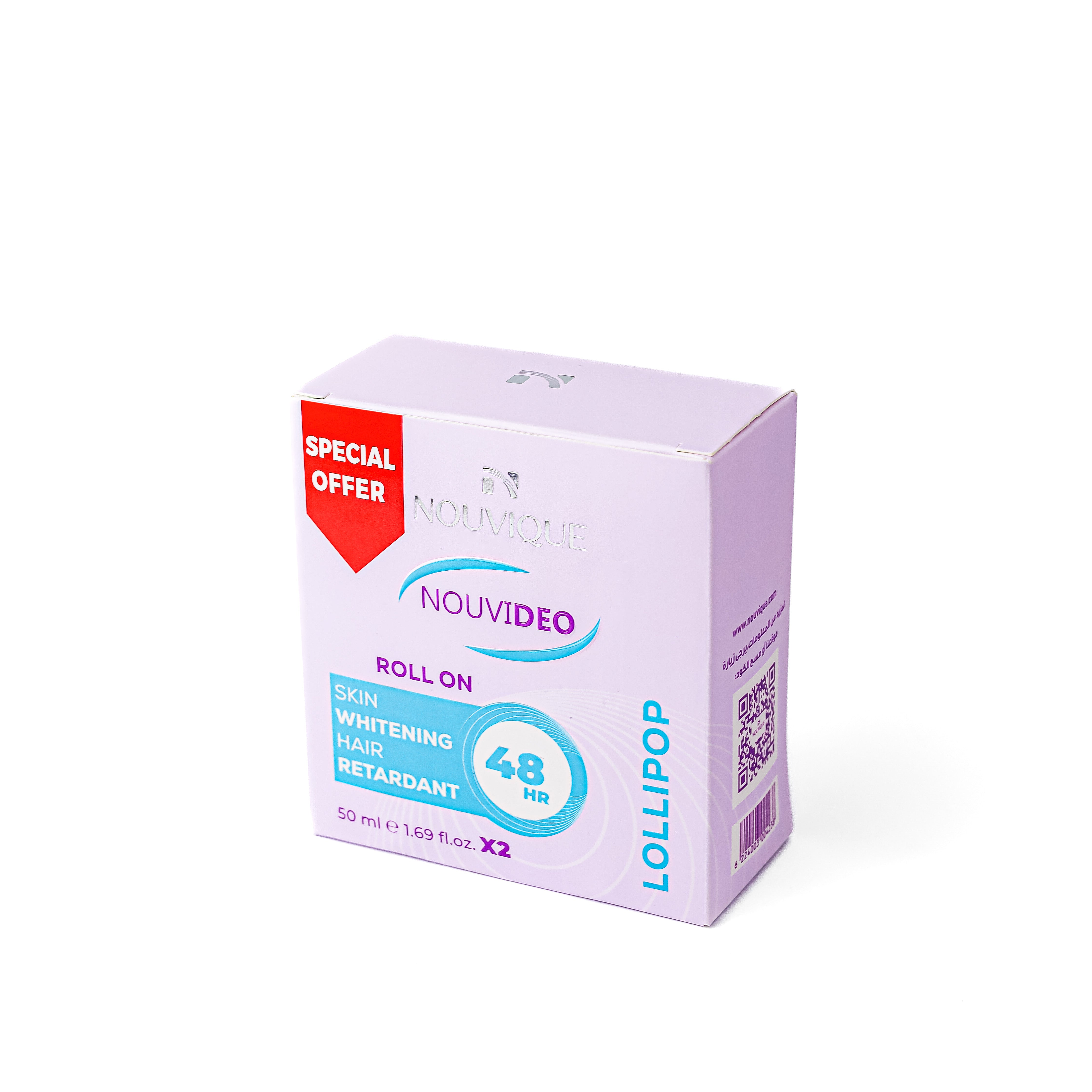 Nouvique Nouvideo Roll On LOLLIPOP 50mlX2