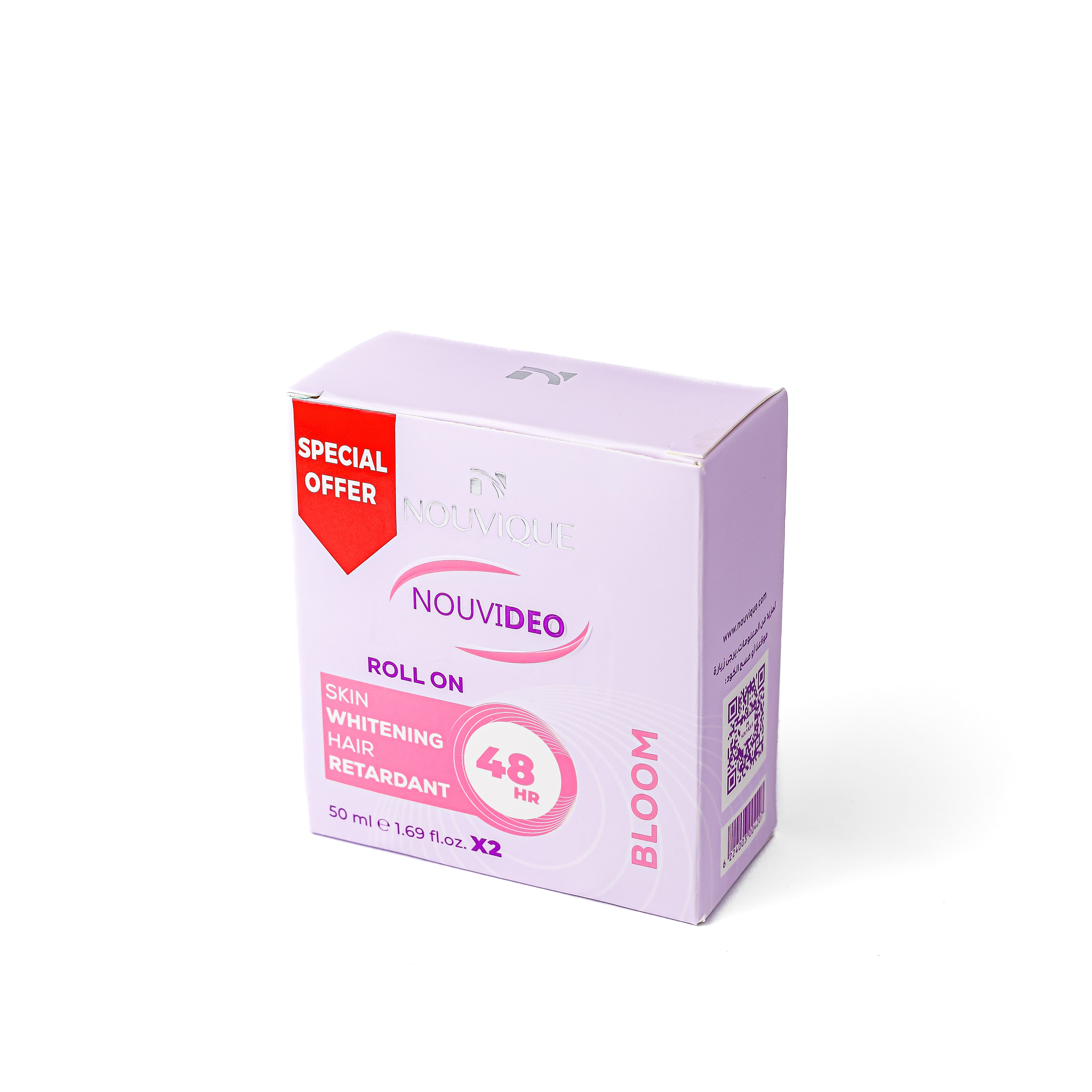 Nouvique Nouvideo Roll On BLOOM 50mlX2