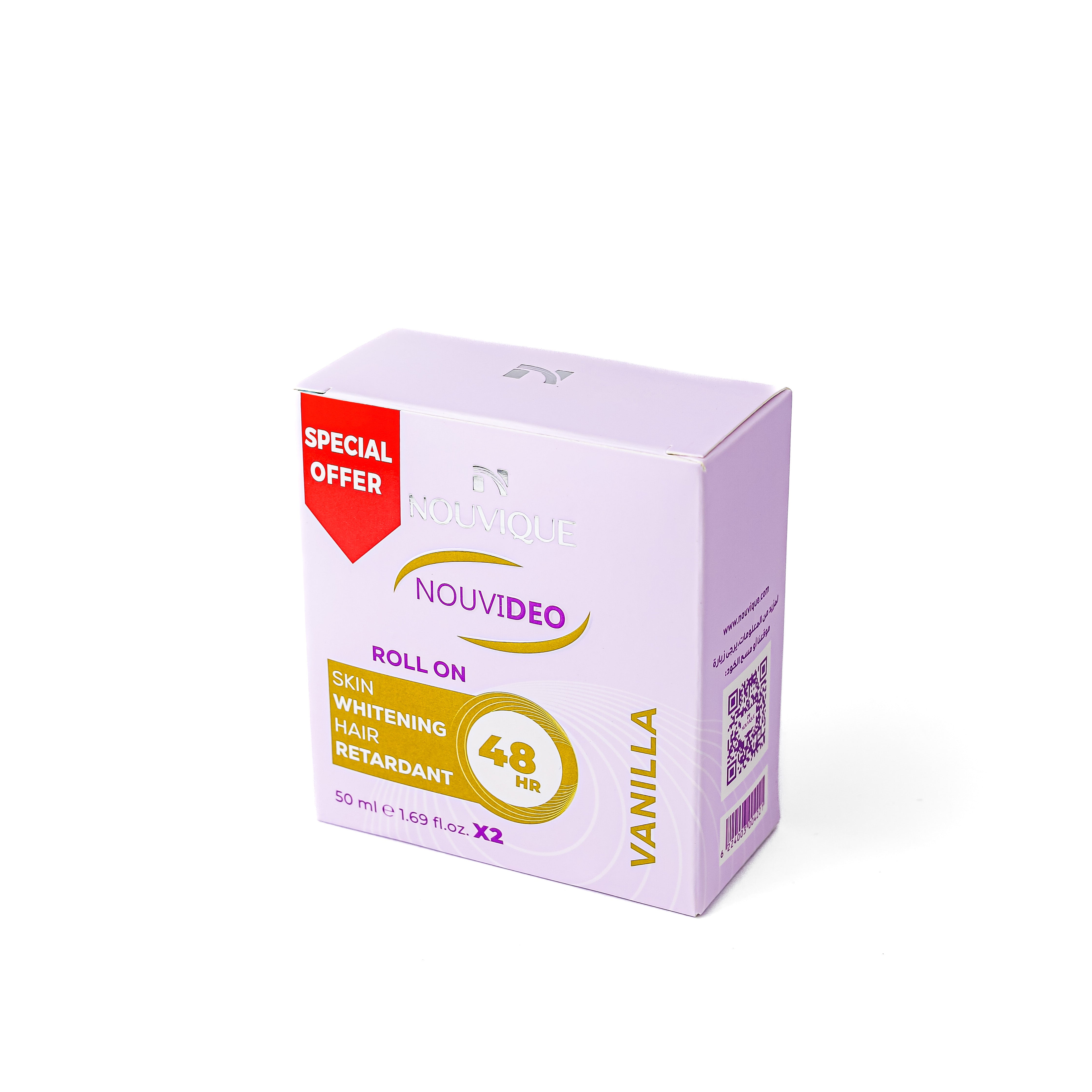 Nouvique Nouvideo Roll On VANILLA 50mlX2