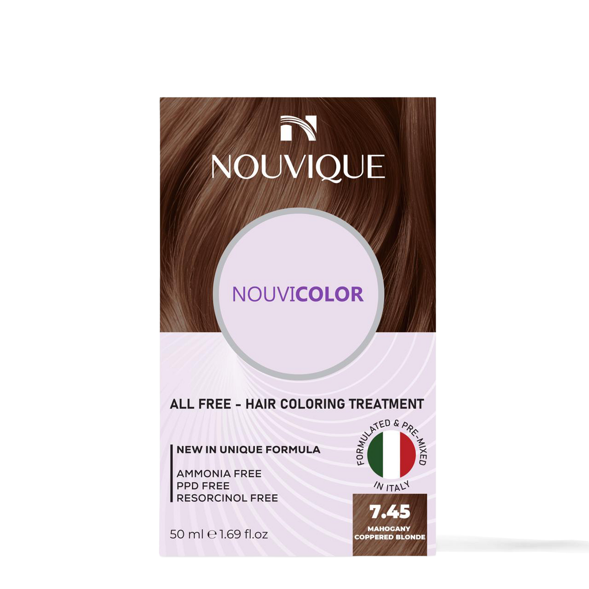 Nouvique NouviColor 7.45 MAHOGANY COPPERED BLONDE