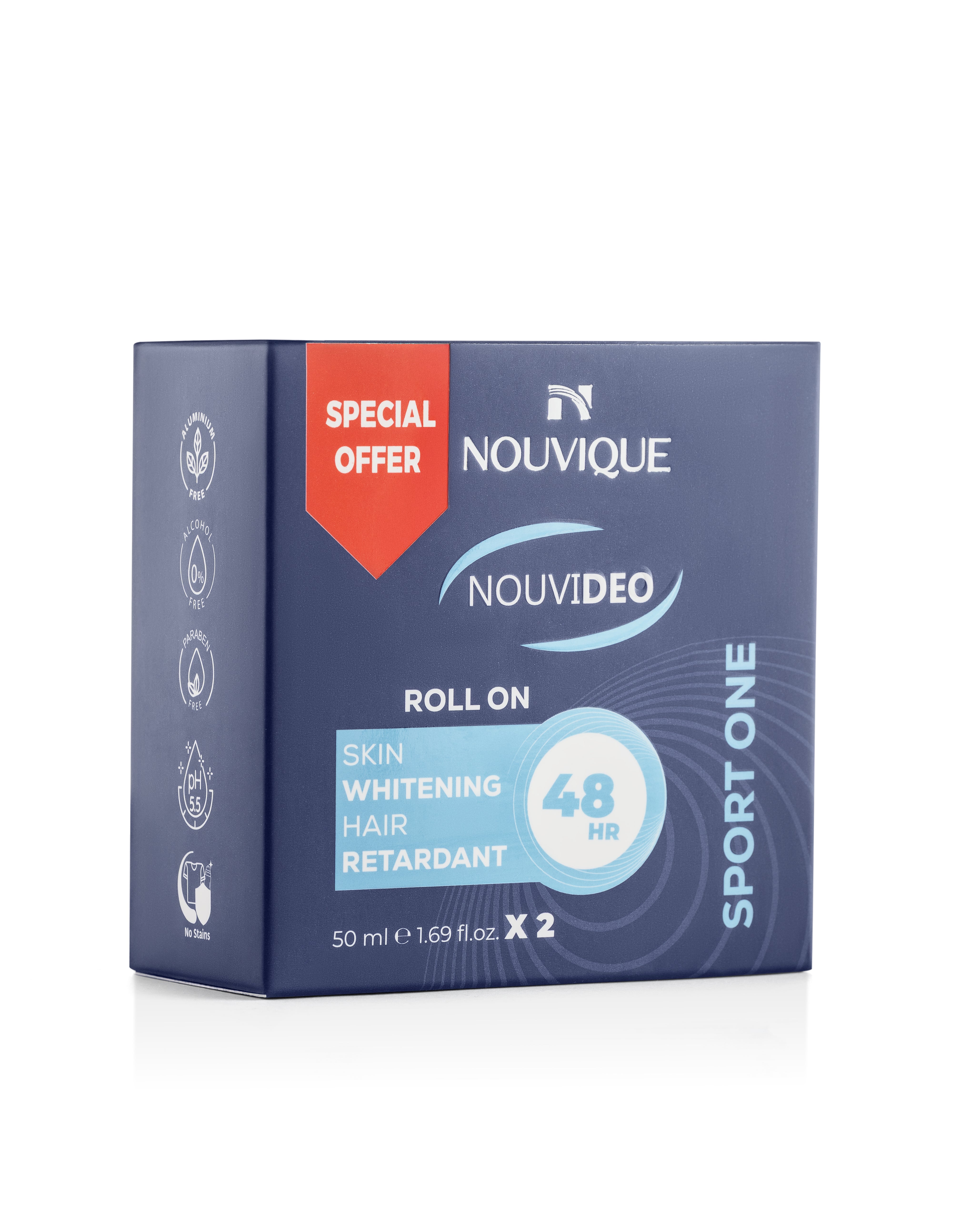 Nouvique Nouvideo Roll On Sport One 50 mlx2