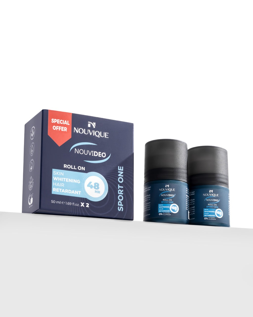 Nouvique Nouvideo Roll On Sport One 50 mlx2