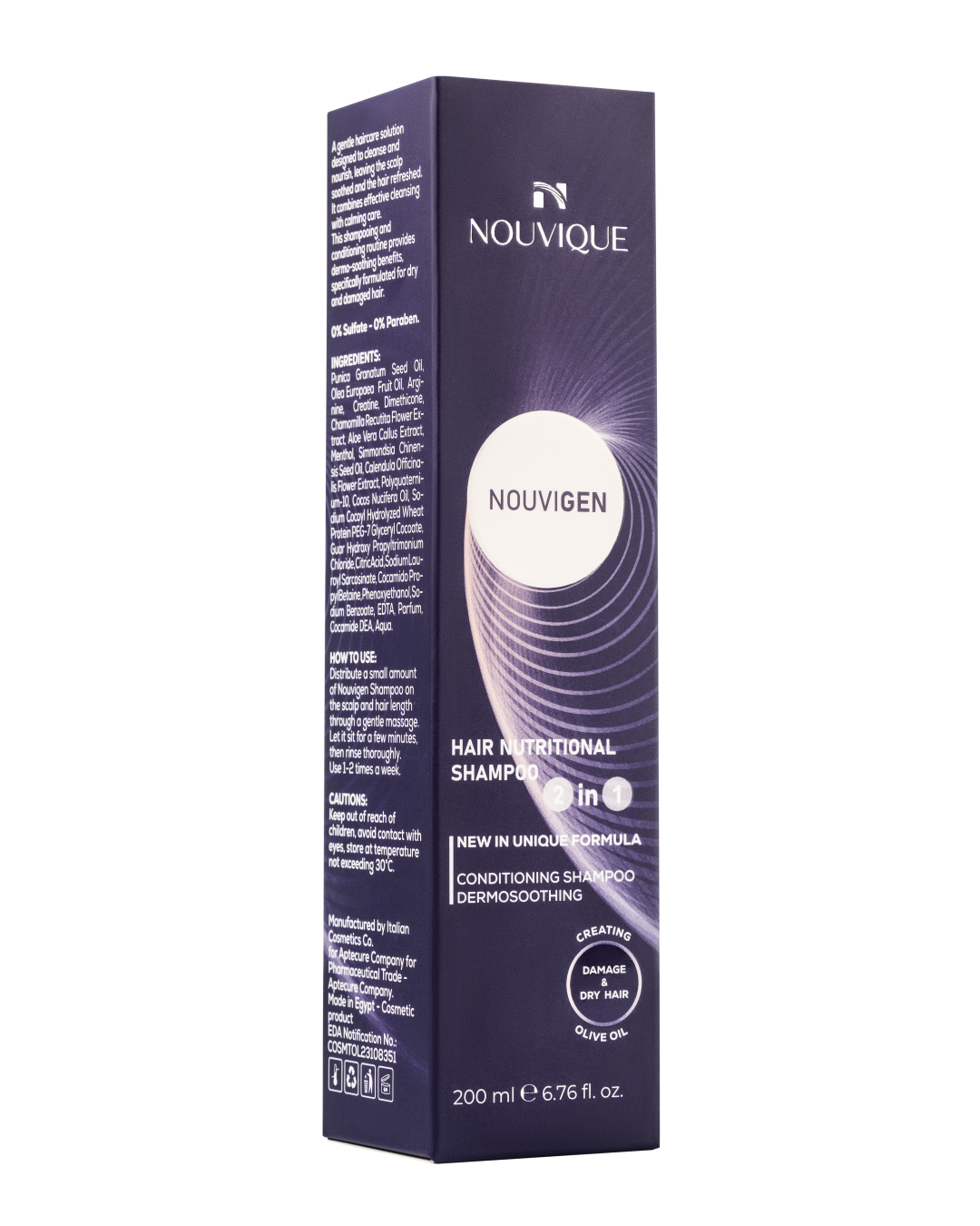 Nouvique Nouvigen Nutritional 2x1 Shampoo 200ML