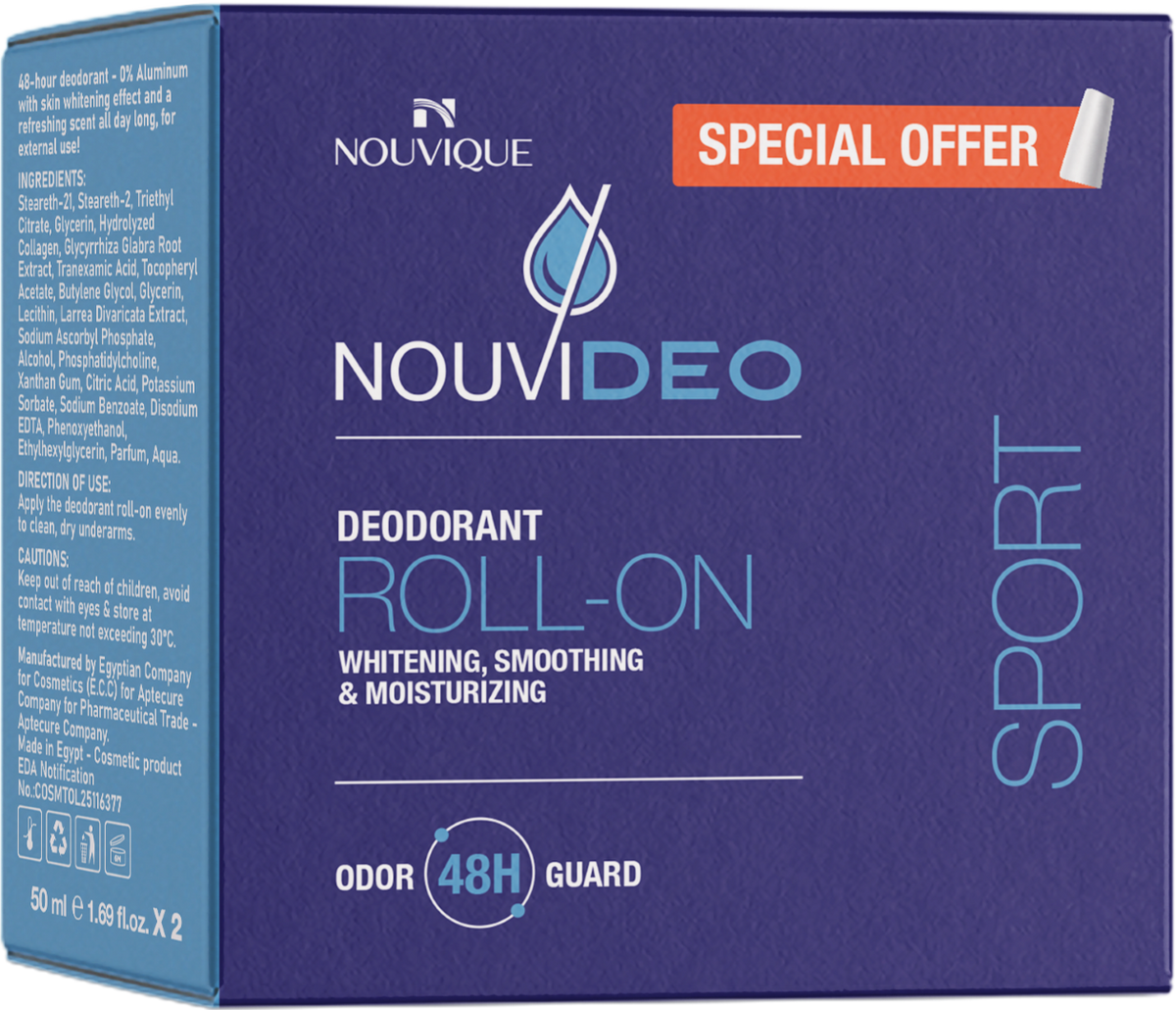 Nouvique Nouvideo Roll On Sport 2X50ML (Kit)