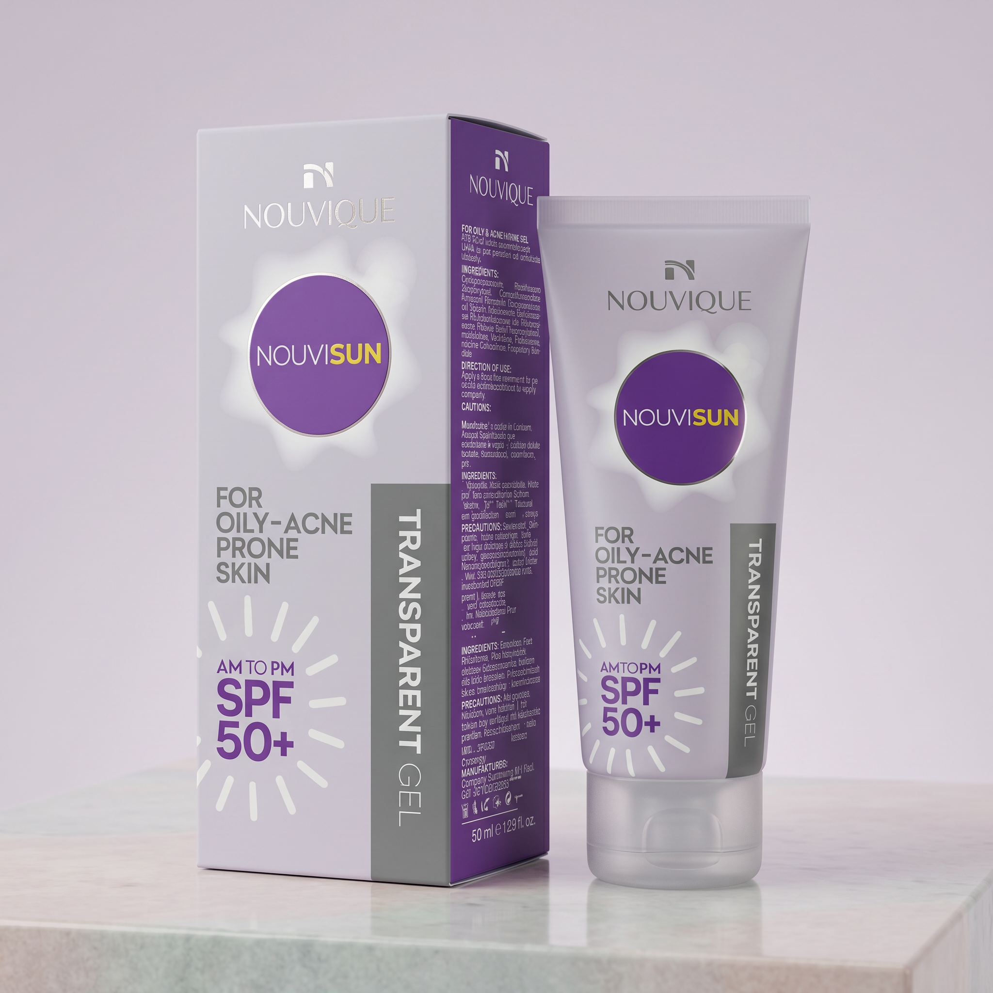 Nouvique Nouvisun Gel 50+ 50ml