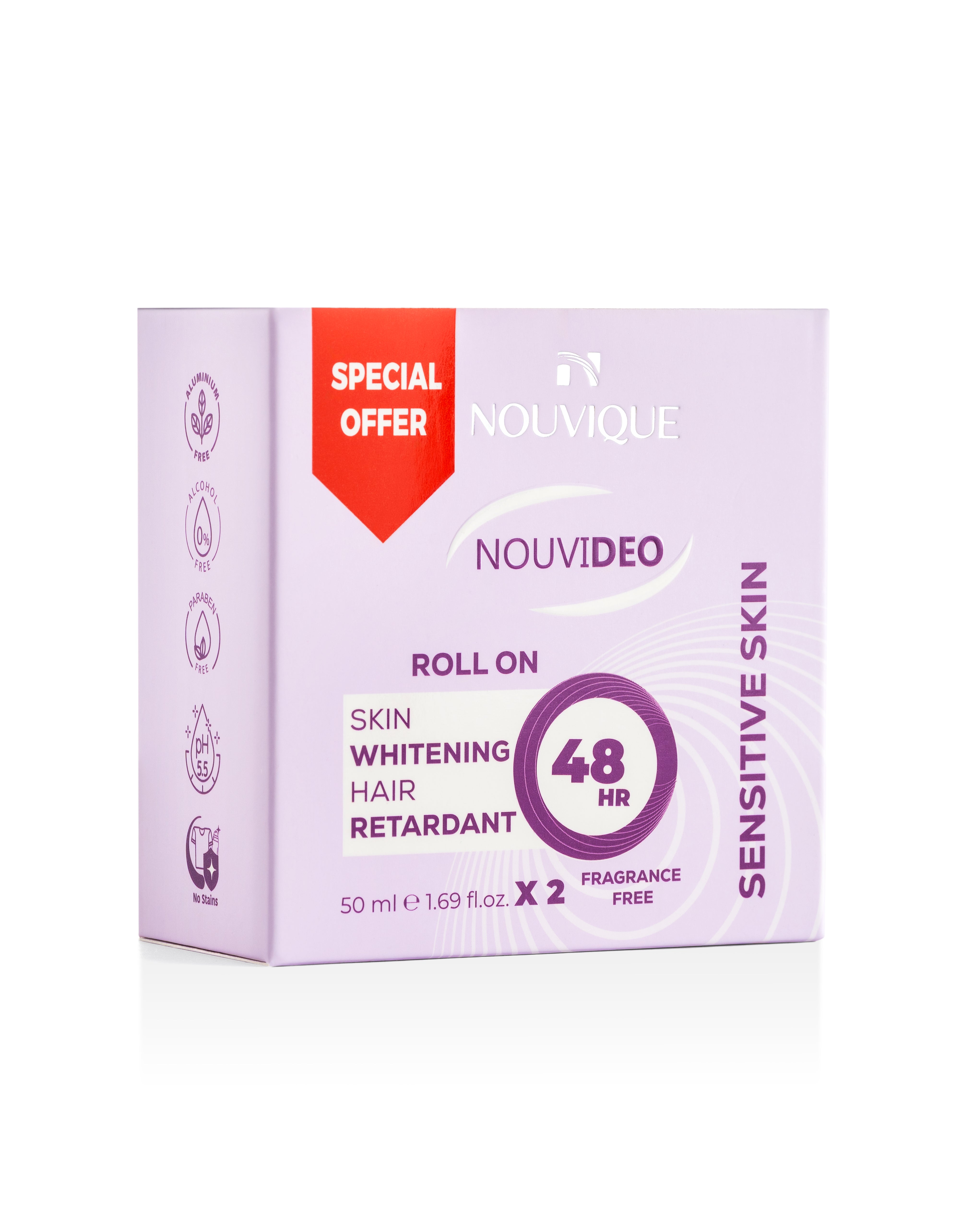 Nouvique Nouvideo Roll On Sensitive 50 mlx2