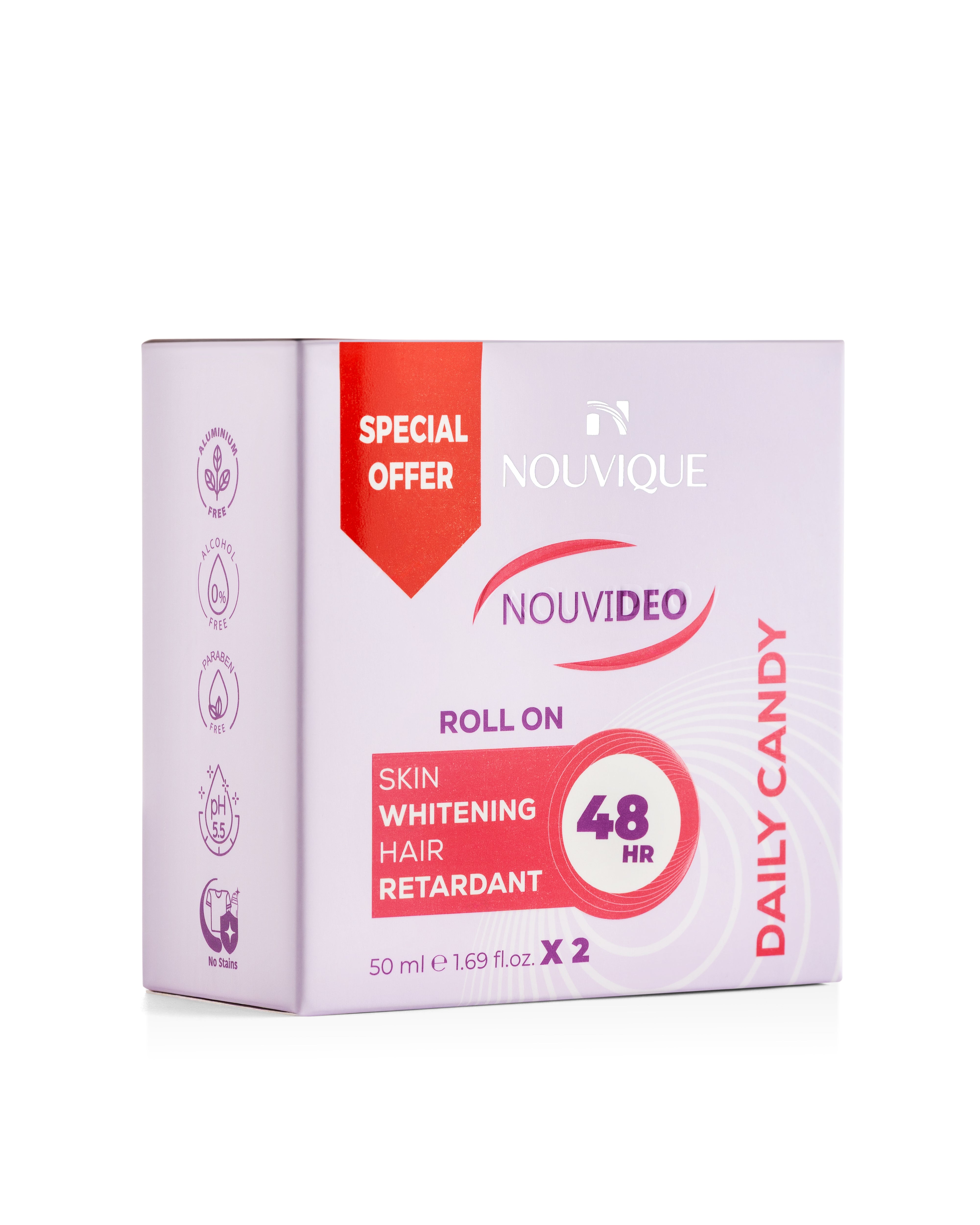 Nouvique Nouvideo Roll On Daily Candy 50 mlx2