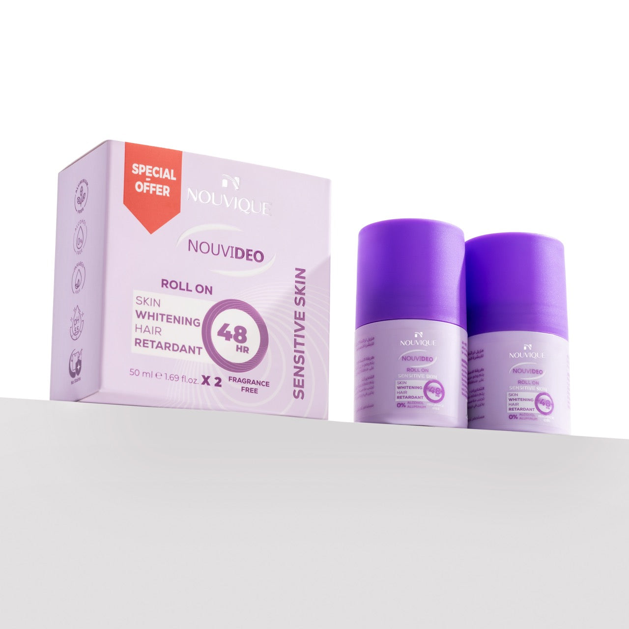 Nouvique Nouvideo Roll On Sensitive 50 mlx2