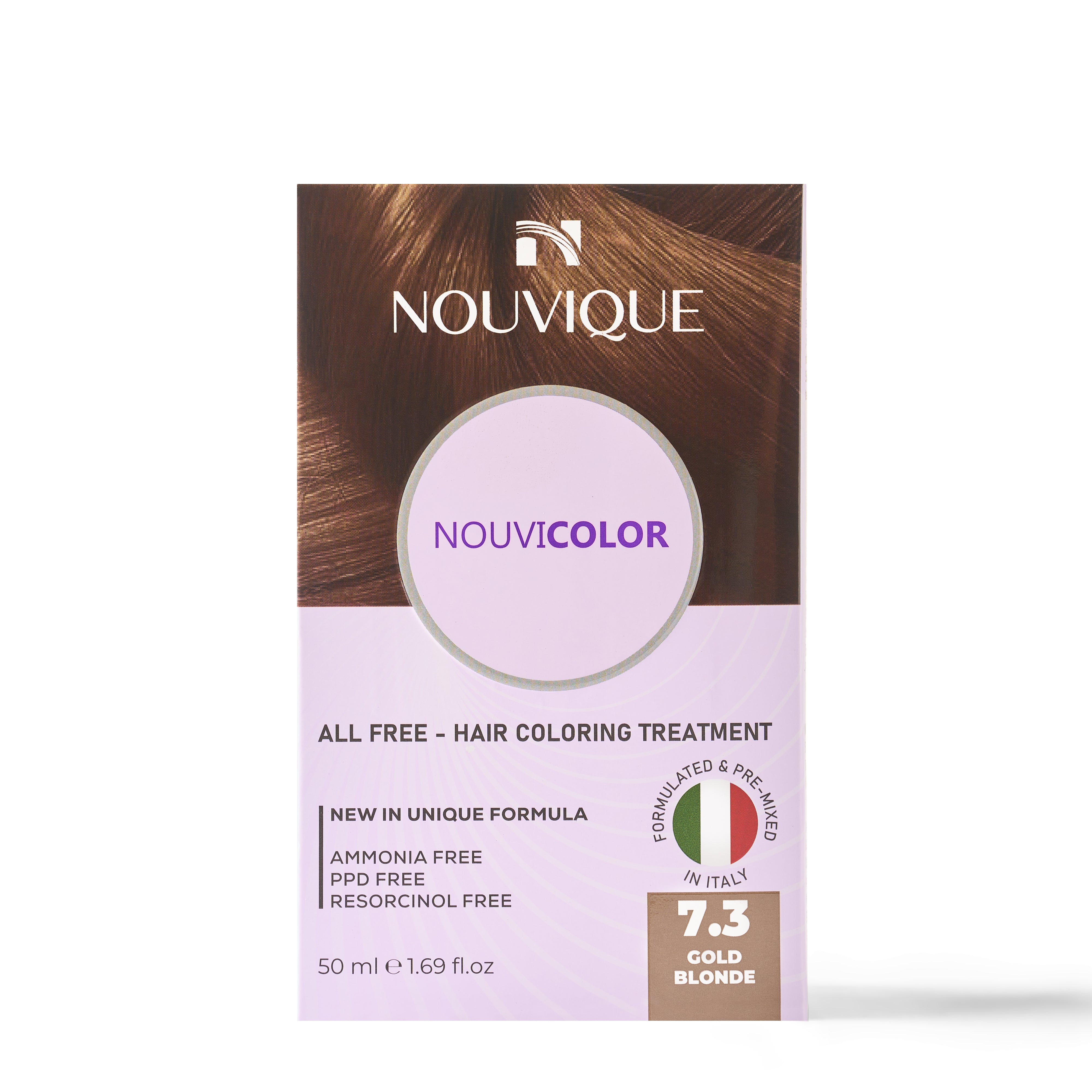 Nouvique Nouvicolor 7.3 Gold Blonde 50ml